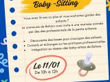 Participez à une matinée d'information sur le babysitting